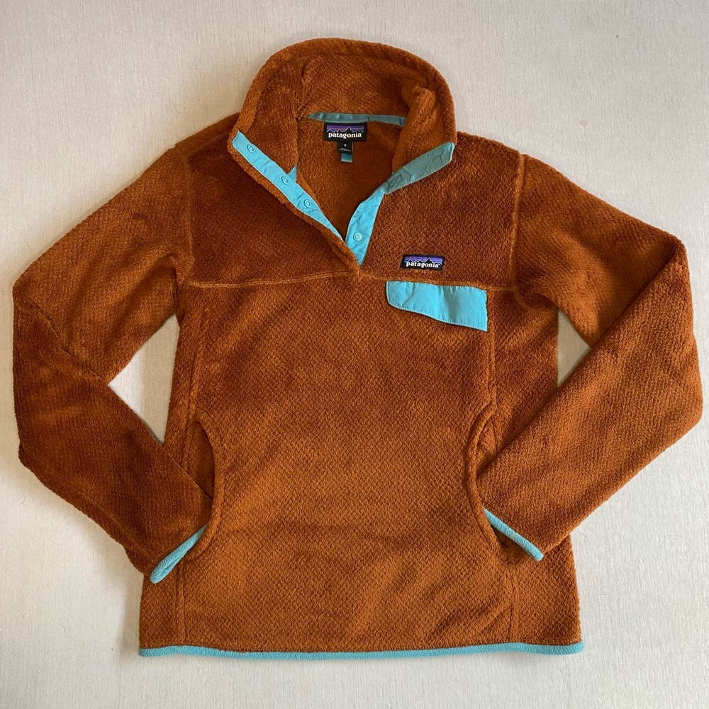 Patagonia Synchilla Snap-T Fleece Pullover rust / burnt orange / brown